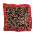 Square Cheetah Print Unbranded Scarf