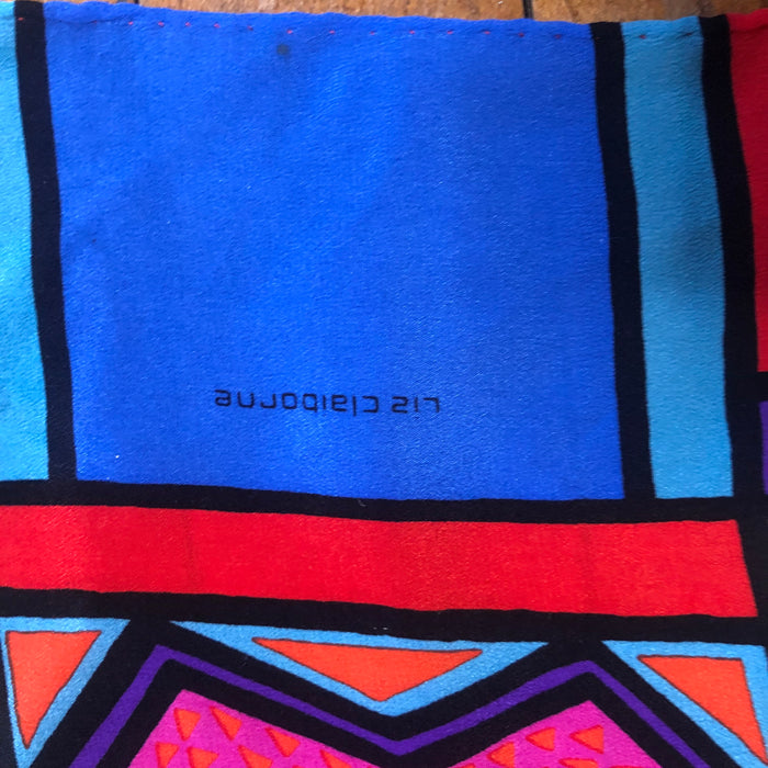 Square Design Square Liz Claiborne Scarf