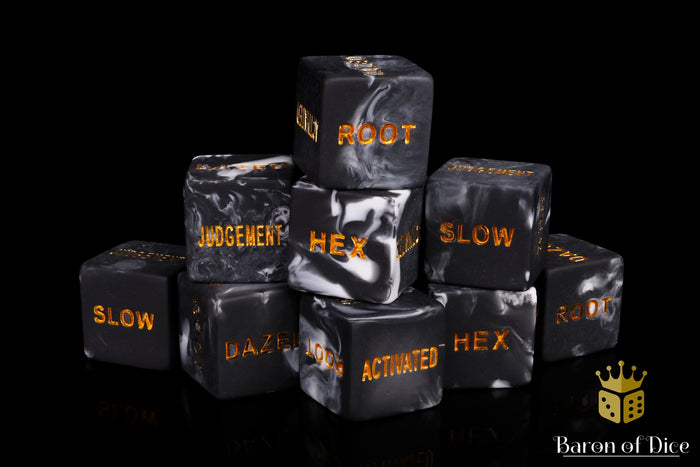 Status Effect - Comic Book Compatible Dice Set - Variety 2