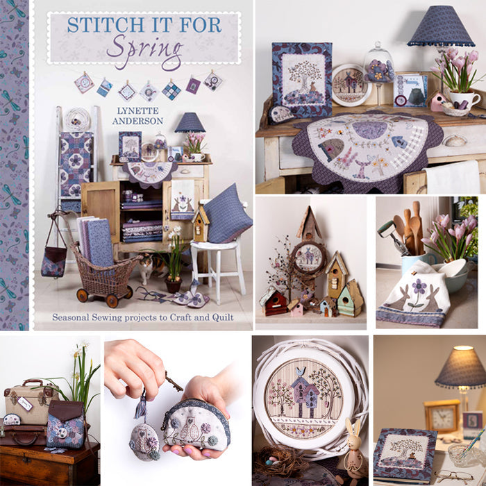 Stitch It for Spring Book by Lynette Anderson projects