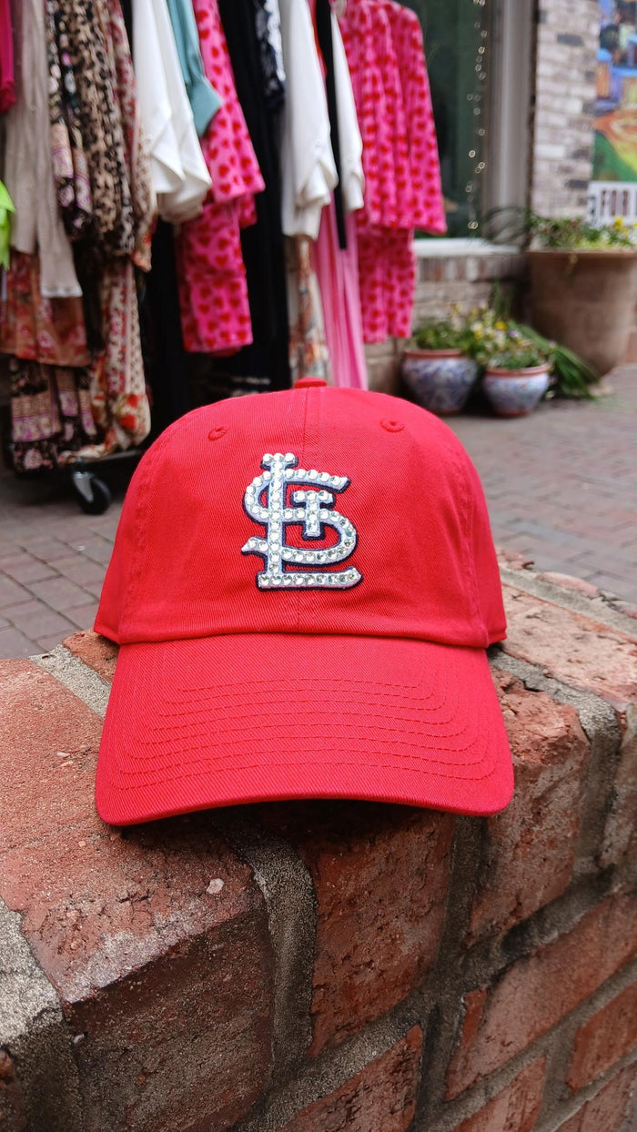 STL bling baseball hat