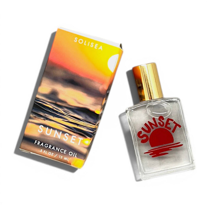SUNSET Fall Roller Perfume, Amber & Bergamot