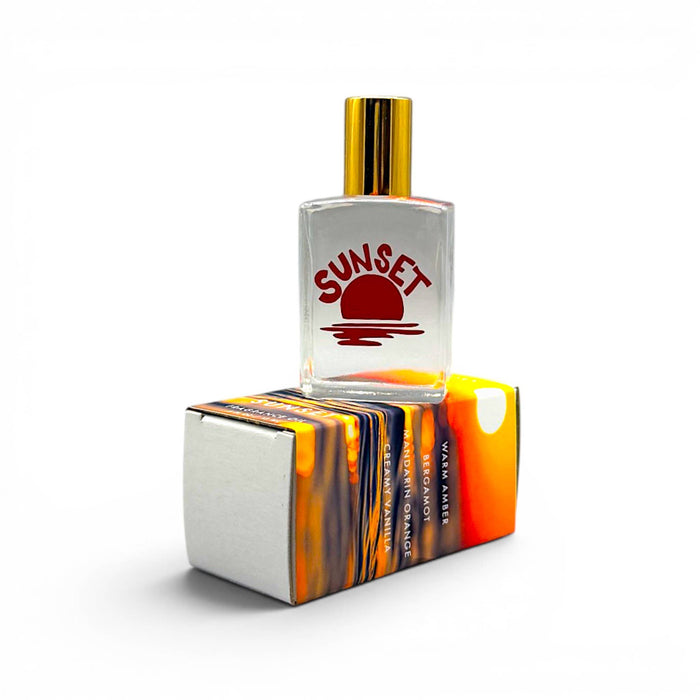 SUNSET Fall Roller Perfume, Amber & Bergamot