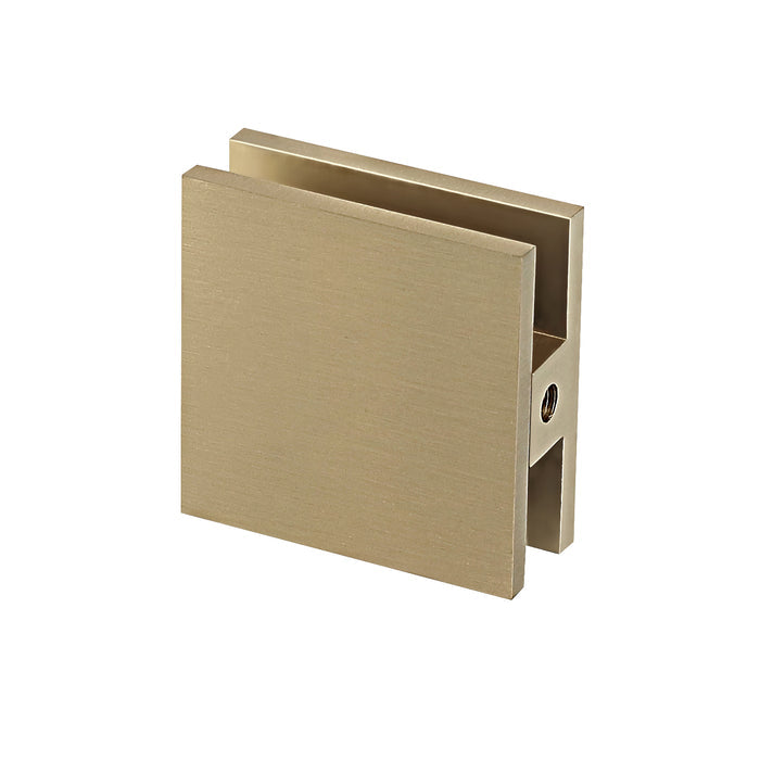 SUS 2x2 square clip 0°WTG glass clamp |  SCSU4