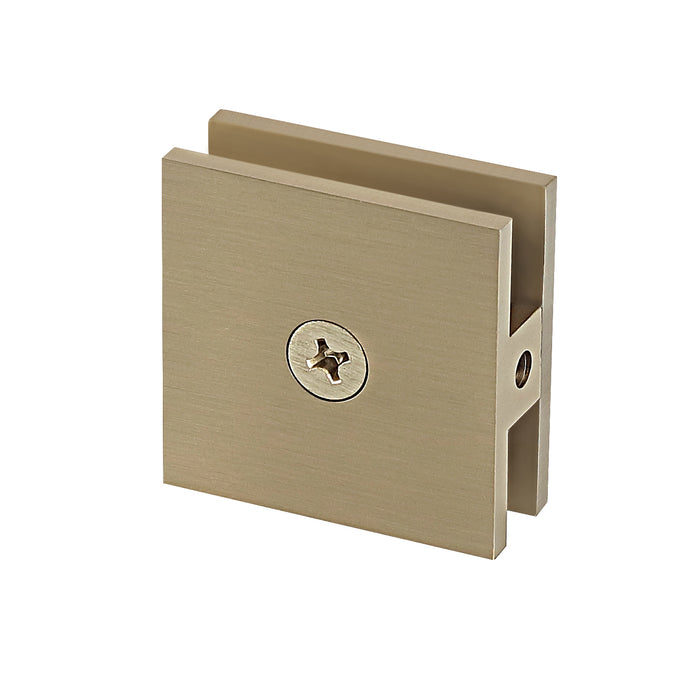 SUS 2x2 square clip 0°WTG glass clamp |  SCSU4