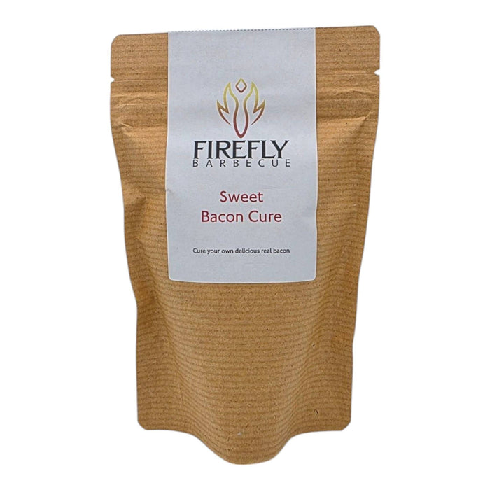 Bacon curing kit in brown paper bag