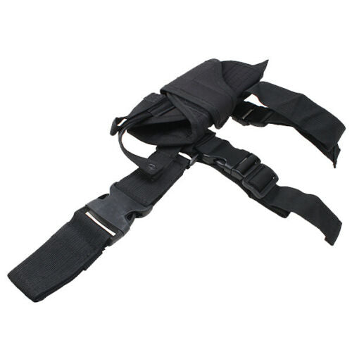 Tactical Pistol Adjustable Gun Drop Leg Thigh Holster Pouch Holder Bag