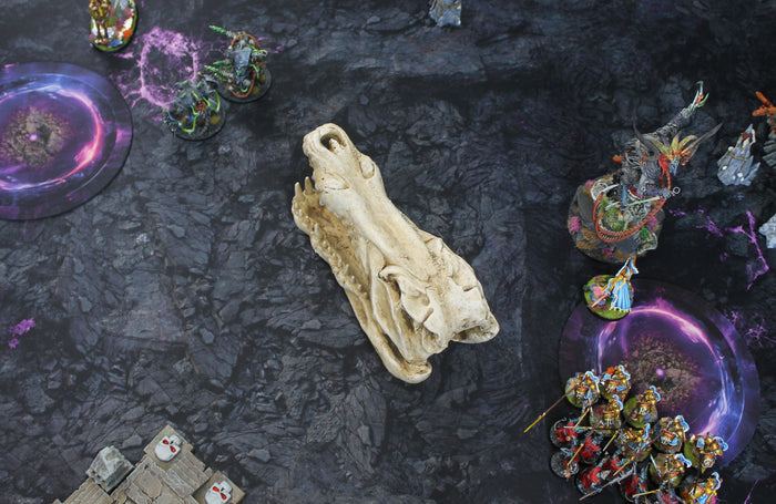 Tainted Cavern | Neoprene Battle Mat with Bag | Baron of Dice