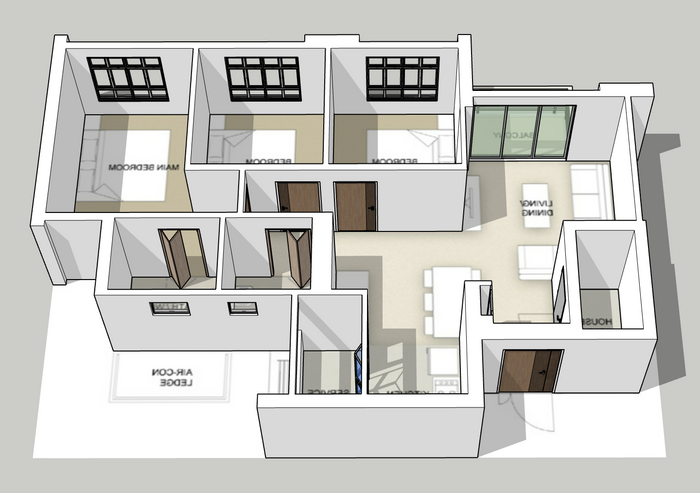 Tanjong Rhu Riverfront I & II 4-room Balcony
