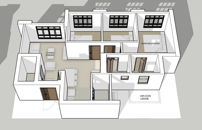 Tanjong Rhu Riverfront I & II 4-room