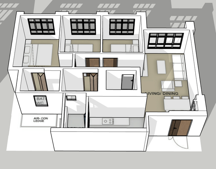 Tanjong Tree Residences @ Hougang 4-room