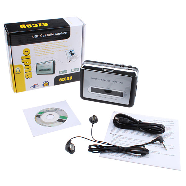 Tape to PC Super USB Cassette-to-MP3 Converter Capture