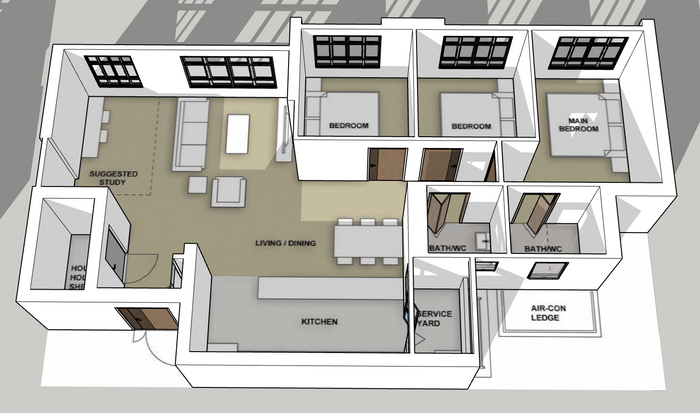Teban Breeze 5-room