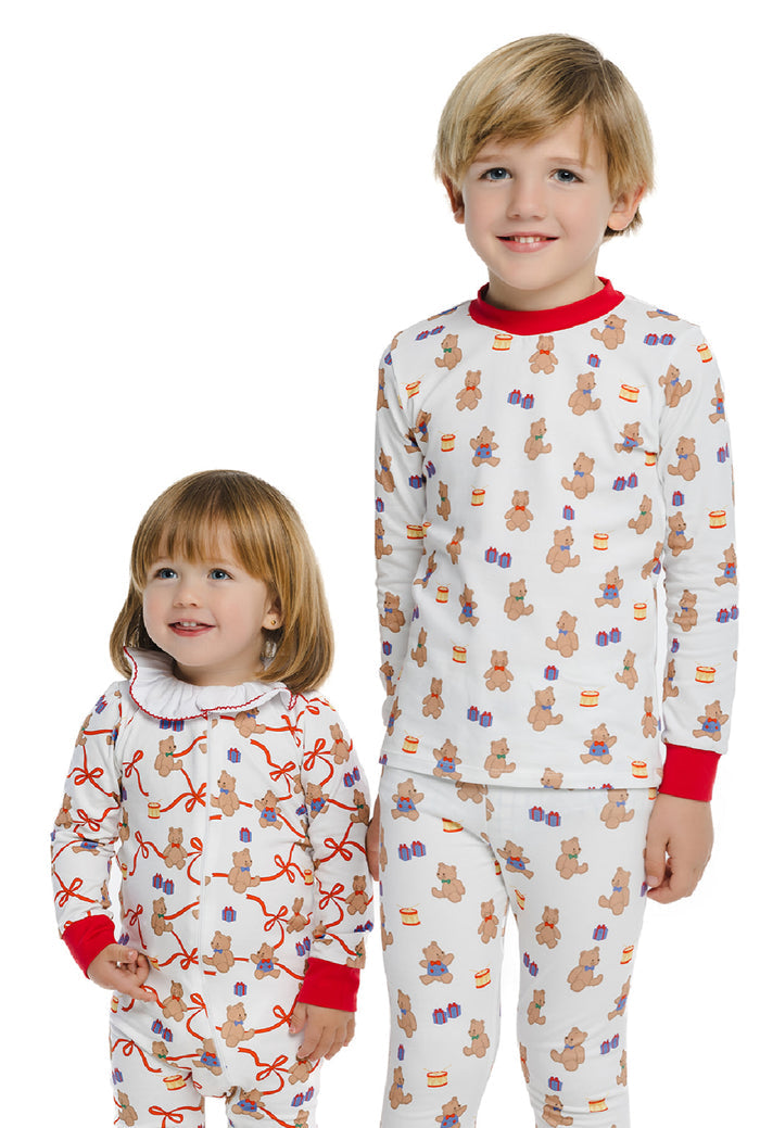 Teddy Boy Trellis PJ Pajamas
