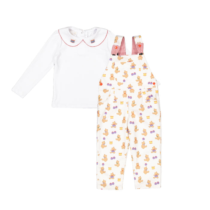 Teddy Trellis Boy Overall 2-PC