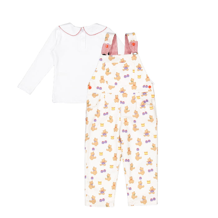Teddy Trellis Boy Overall 2-PC