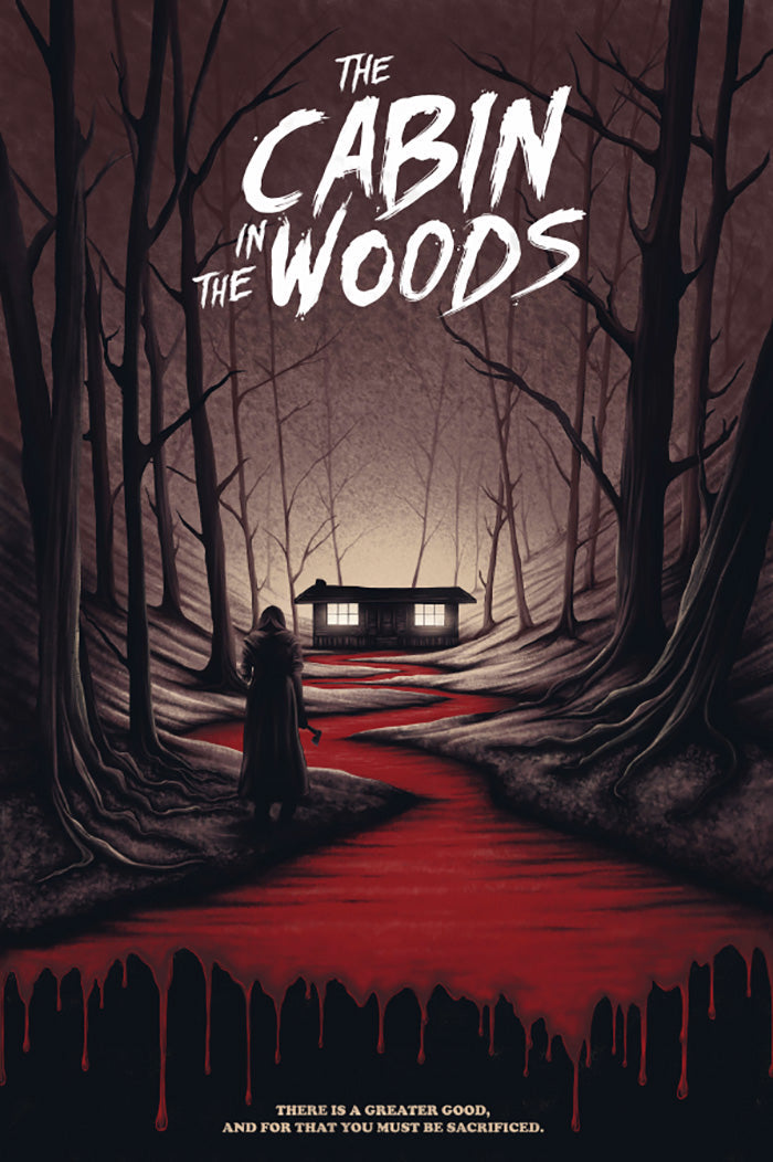 The Cabin in the Woods by Benedict Woodhead, 16" x 24" Fine Art Giclee