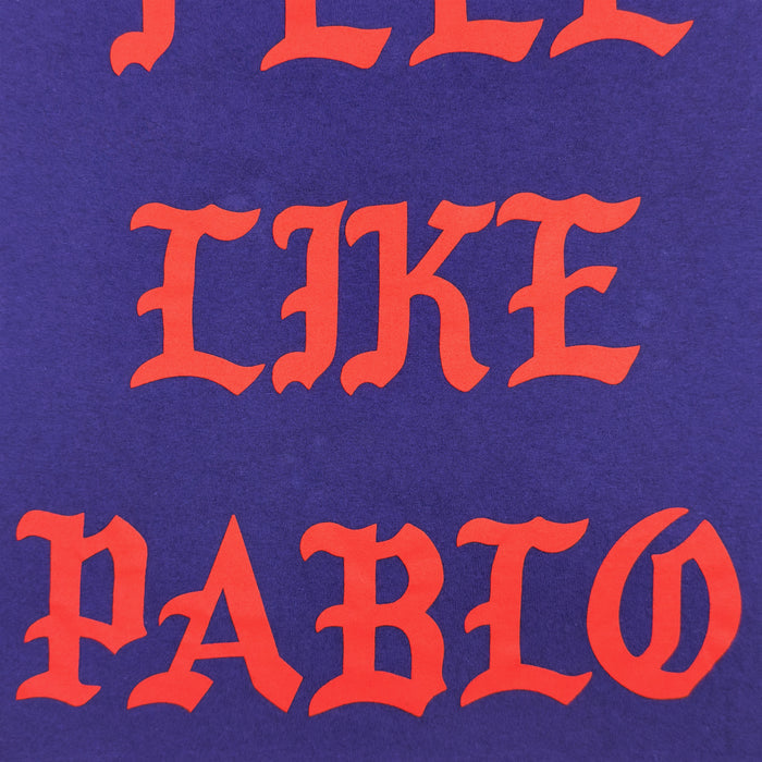 The Life of Pablo 2016 Los Angeles ‘I Feel Like Pablo’ Tee In Purple