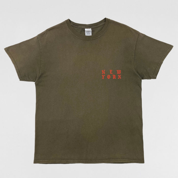 The Life of Pablo 2016 New York ‘Famous’ Tee In Brown