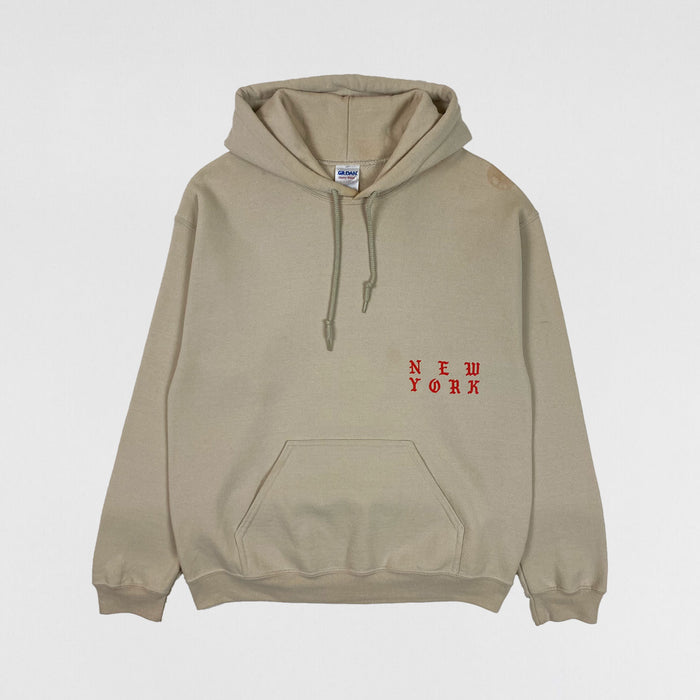 The Life of Pablo 2016 New York 'True & Legendary' Hoodie In Sand