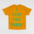 The Life of Pablo 2016 Philadelphia 'I Feel Like Pablo' Tee In Yellow