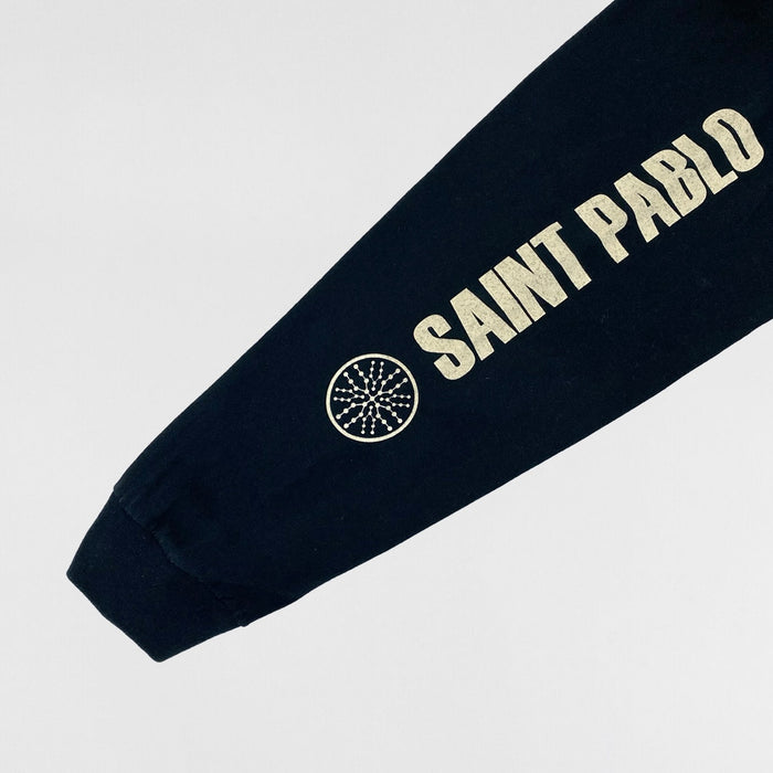 The Life of Pablo 2016 Saint Pablo Logo Long Sleeve In Black