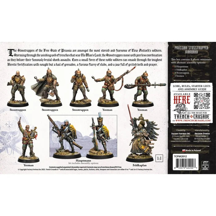 The Prussian Stosstruppen Warband