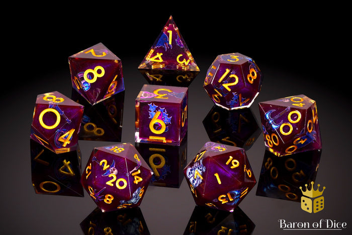 The Warlock | 8-Piece RPG Set | Baron's Signature Series