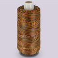 Thread || Industrial - Alchromatic Fiber #30 - Variegated Rainbow Non‑Bonded Poly Thread - Tex 70