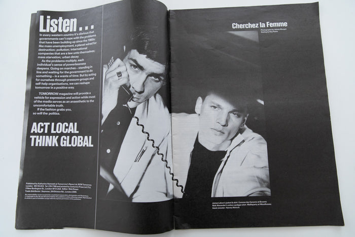 TOMORROW Magazine | Politics and High Fashion No. 1