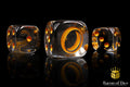 Translucent Gold Ring Dice