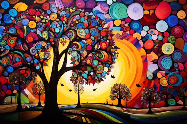 Truly Colorful Trees