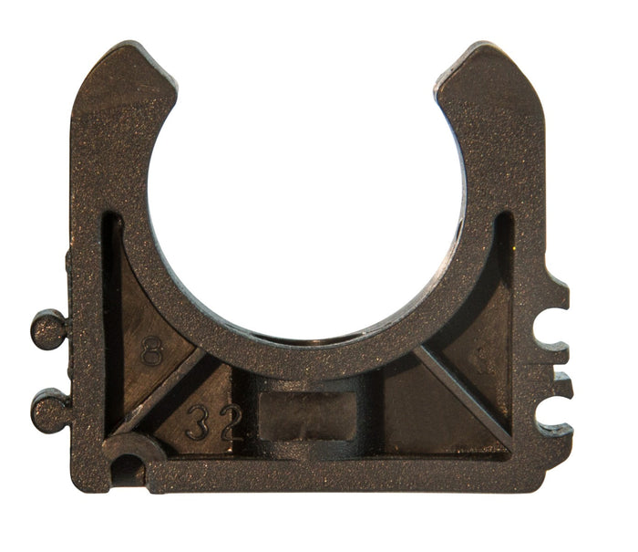 Airenergy Dev CL16 pipe clips, durable metal tube clips for secure pipe mounting and organization in industrial applications.