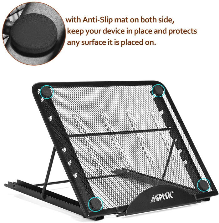 Universal Adjustable Multi-angle Non-slip Stand Holder For iPad Tablet PC