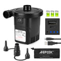 USB Rechargeable Cordless Electric Air Pump inflatables Deflator Bed Mattress