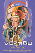 Vertigo by Paul Mann, 24" x 36" Screen Print