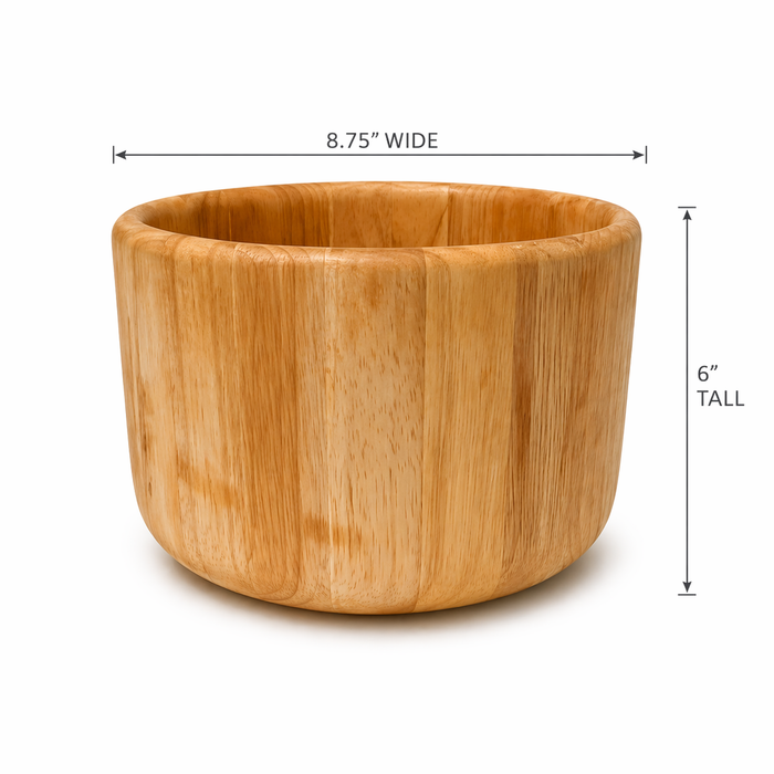 Vintage Dansk International Designs Wooden Salad Bowl - 1970s Thailand