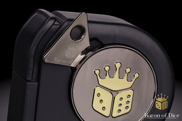 Wargaming Tape Measure | Baron's Coin™ Compatible | Snow Wolf