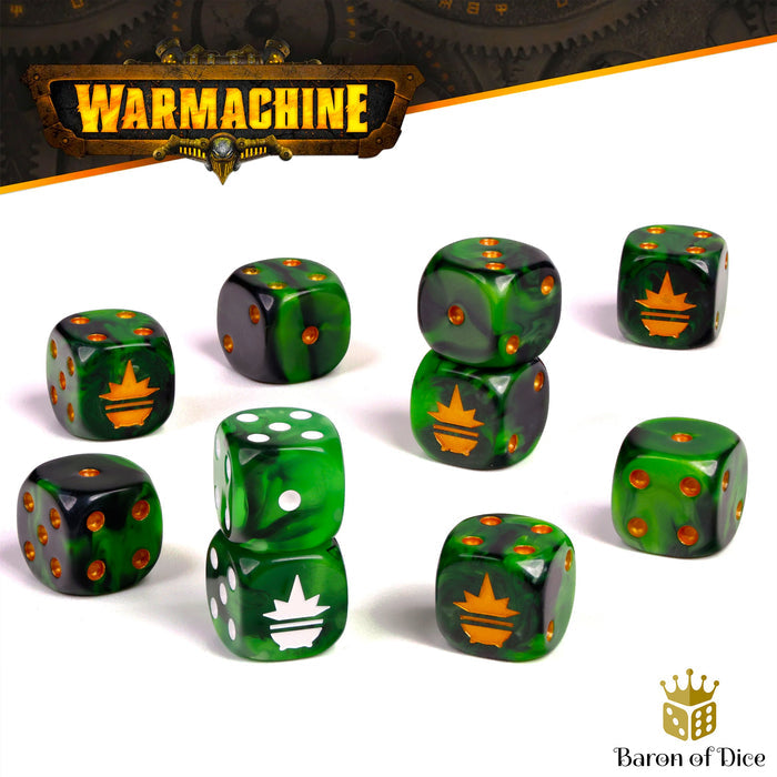 Warmachine: Crucible Guard Official Dice Set