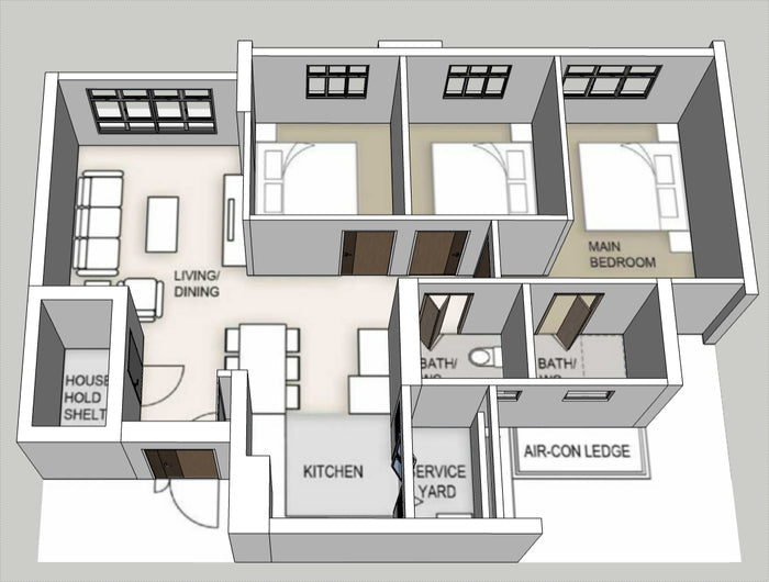 West BrickVille @ Bukit Batok 4-room