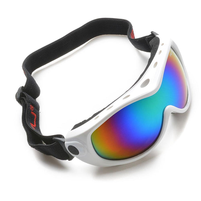 White For Kid Boy Girl Ski Goggles Double Anti Fog Lenses Sun Glasses Eyewear Winter
