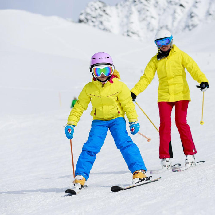 White For Kid Boy Girl Ski Goggles Double Anti Fog Lenses Sun Glasses Eyewear Winter