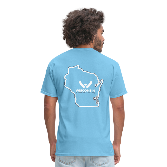 WHS State Logo Classic T-Shirt - aquatic blue