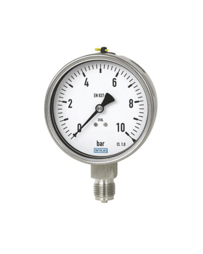 WIKA 52775480 3-15 PSI industrial pressure gauge
