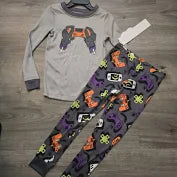 WONDER NATION BOYS PAJAMAS 2 piece set "Gamer, Size 4"