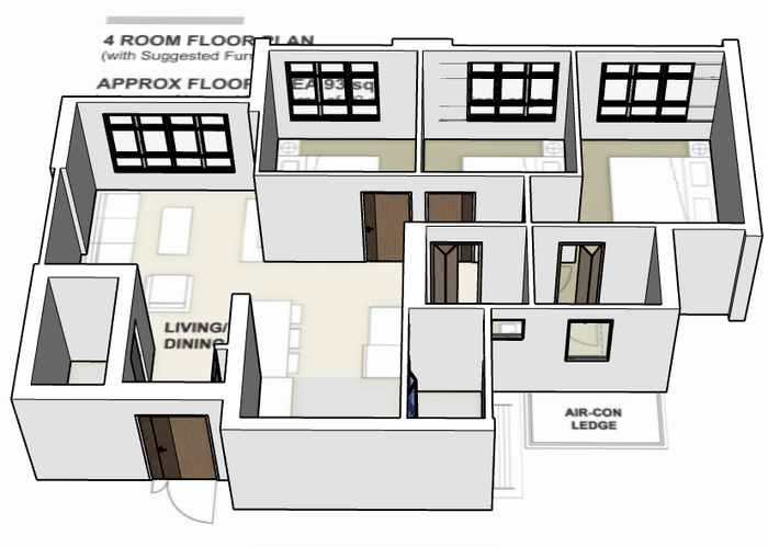 Woodgrove Acres 4-room
