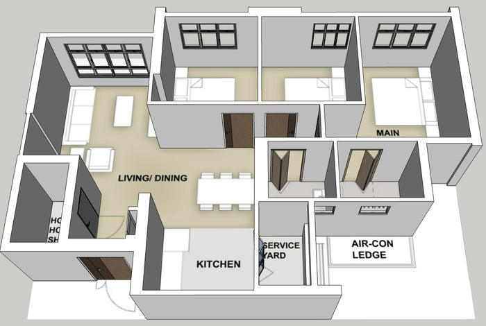 Woodgrove Edge 4-room