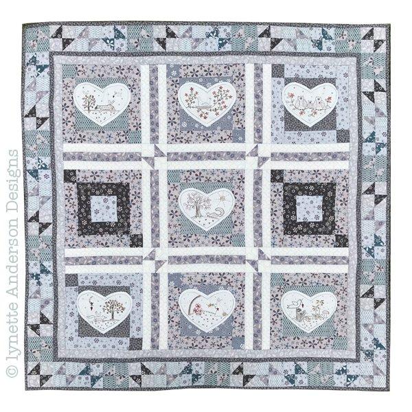 Woodland Secrets Quilt by Lynette Anderson