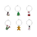 Xmas Wine Glass Charm