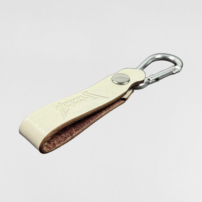 Yeezus 2015 Unreleased Leather Key Chain In White